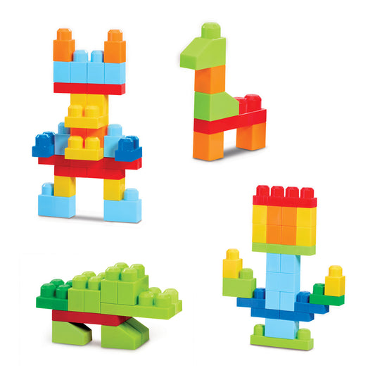 Early Learning Centre Little Builders 60 Big Building Blocks Bright