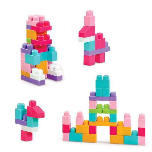 Early Learning Centre Little Builders 60 Big Building Blocks Pink