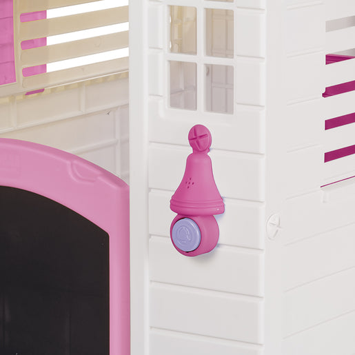 Dolu Pink and Purple Playhouse with Electronic Doorbell