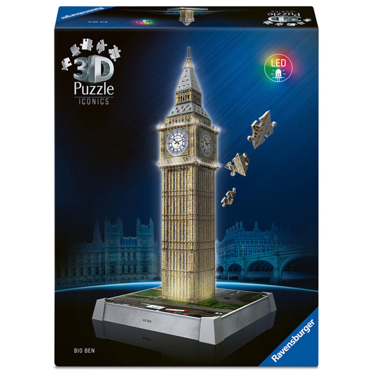 Ravensburger 3D Light Up Big Ben 235 Piece Puzzle