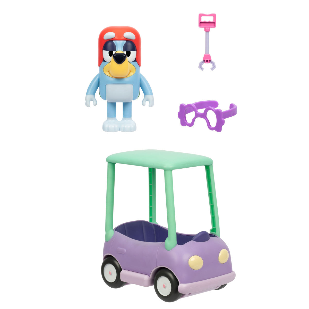 Bluey Grannies Car Playset Chat Mates