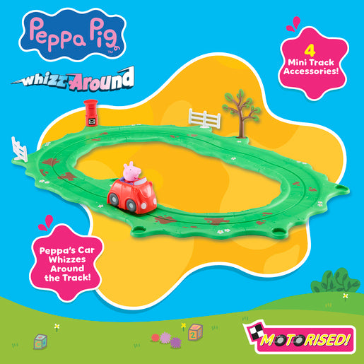 Peppa Pig Peppa's Little Red Race Car Playset Whizz Around