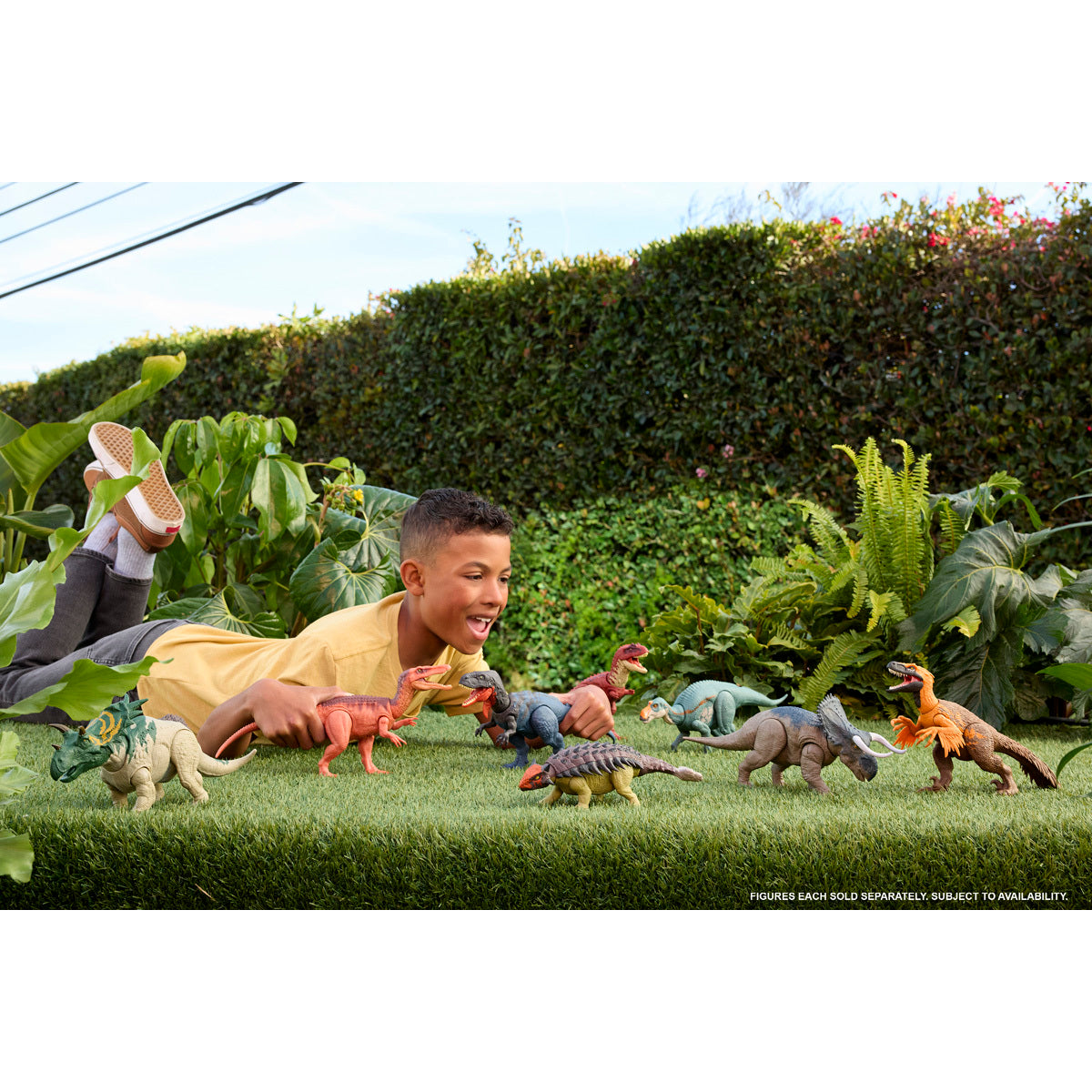 Jurassic World Aucasaurus Dinosaur Figure Rebirth