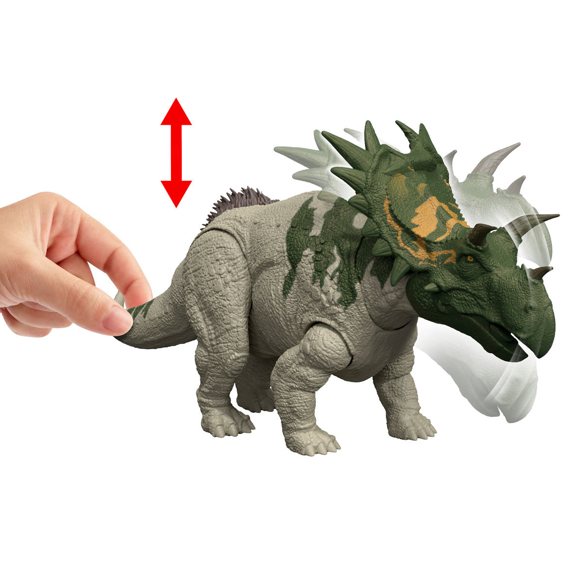 Jurassic World Spiclypeus Dinosaur Figure Rebirth
