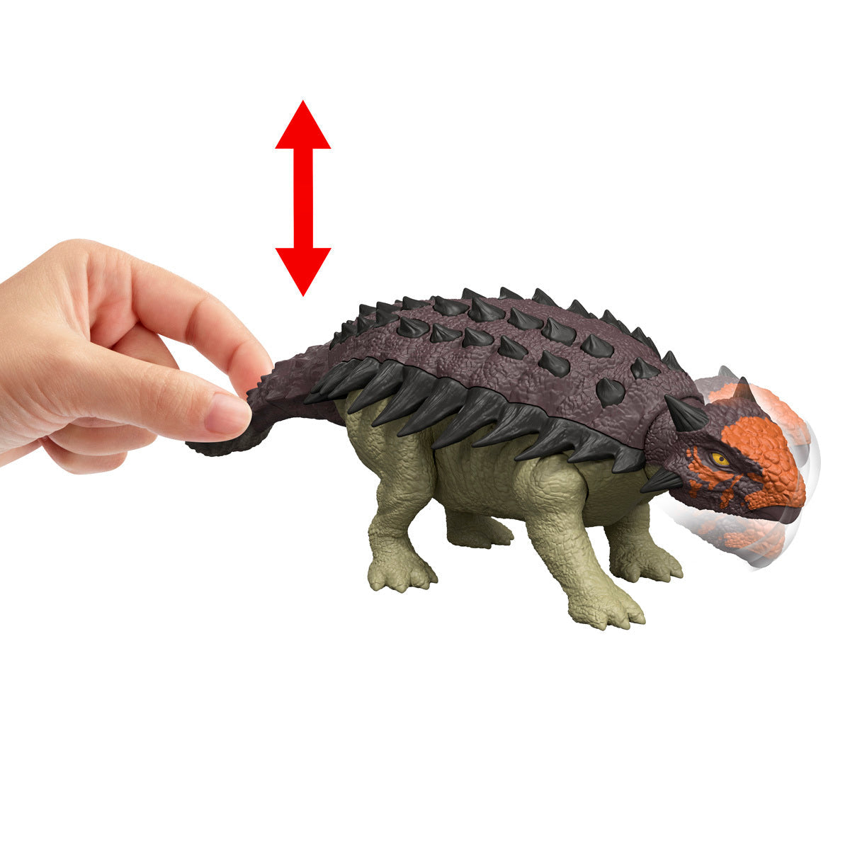 Jurassic World Ankylosaurus Dinosaur Figure Rebirth