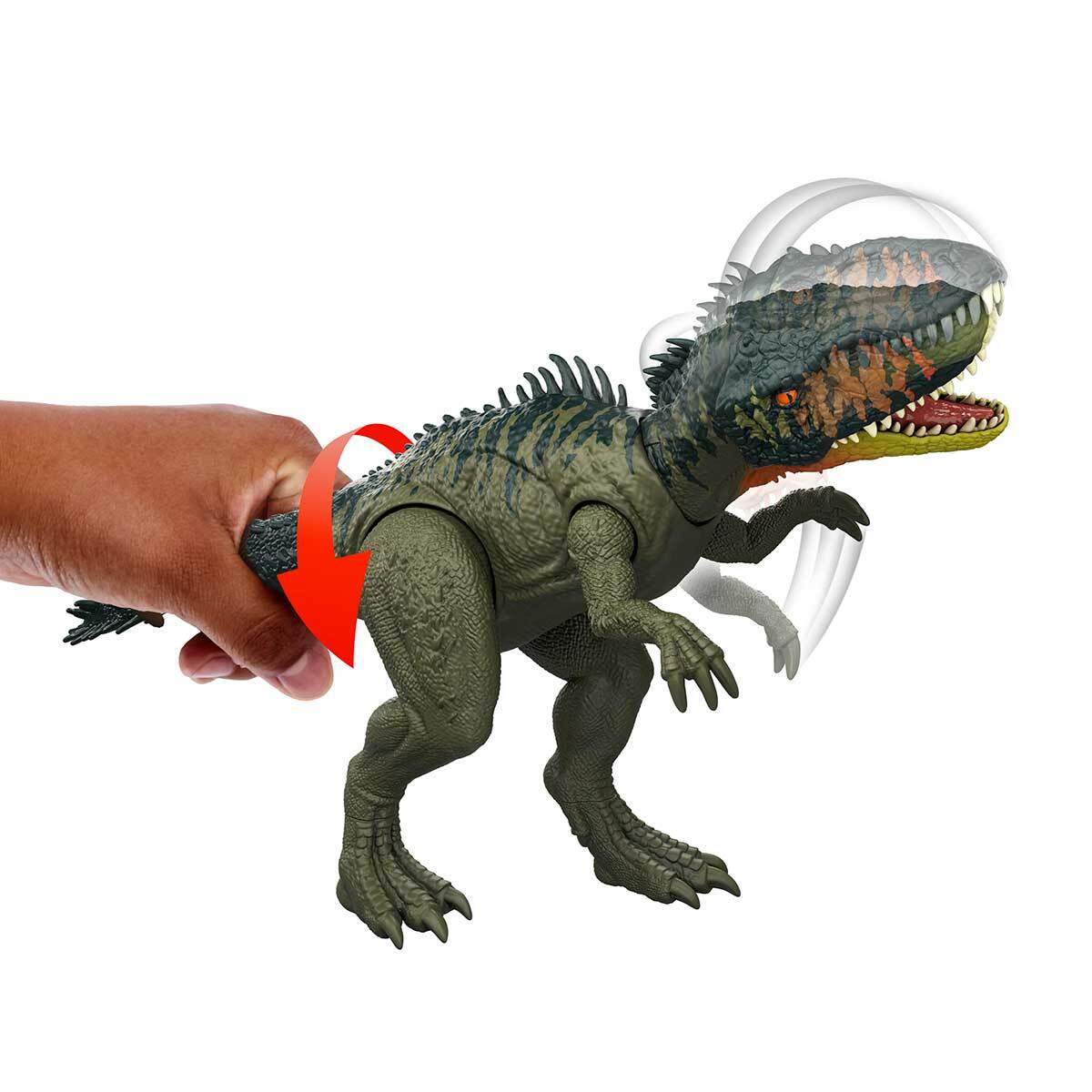 Jurassic World Gigantic Thrashers Tyrannotitan Dinosaur Rebirth