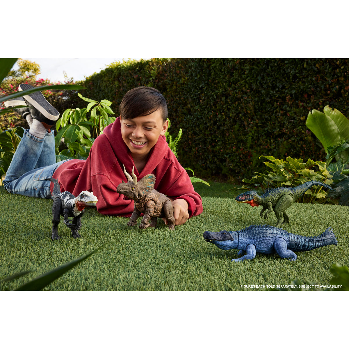Jurassic World Gigantic Thrashers Purussaurus Dinosaur Figure Rebirth