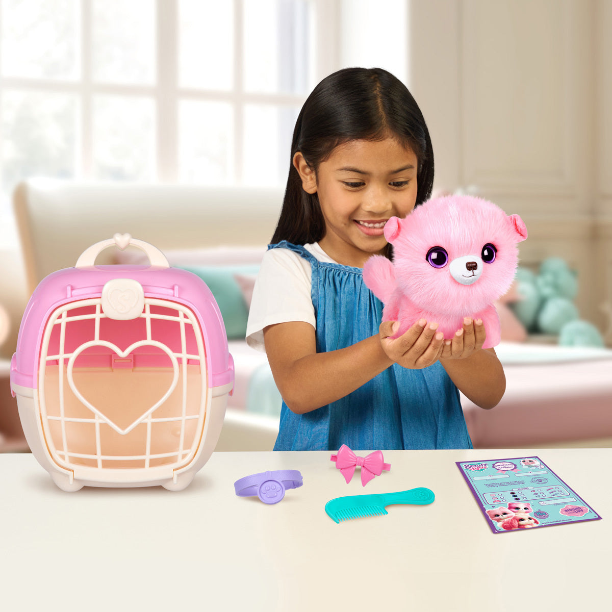 Scruff a Luvs Pink Pet Soft Toy