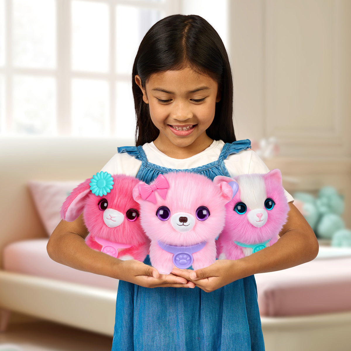 Scruff a Luvs Pink Pet Soft Toy