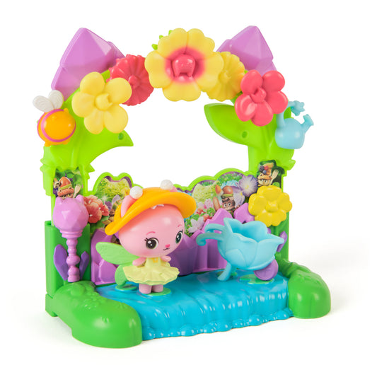 Gabby's Dollhouse Queen Kitty Fairy's Garden Balcony Playset The Movie