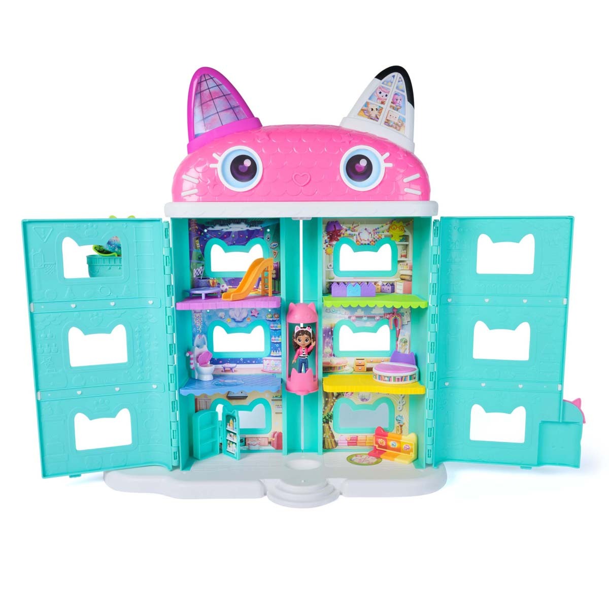 Gabby's Dollhouse Gabby’s Meow-mazing Doll House Playset The Movie
