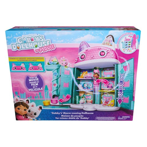 Gabby's Dollhouse Gabby’s Meow-mazing Doll House Playset The Movie