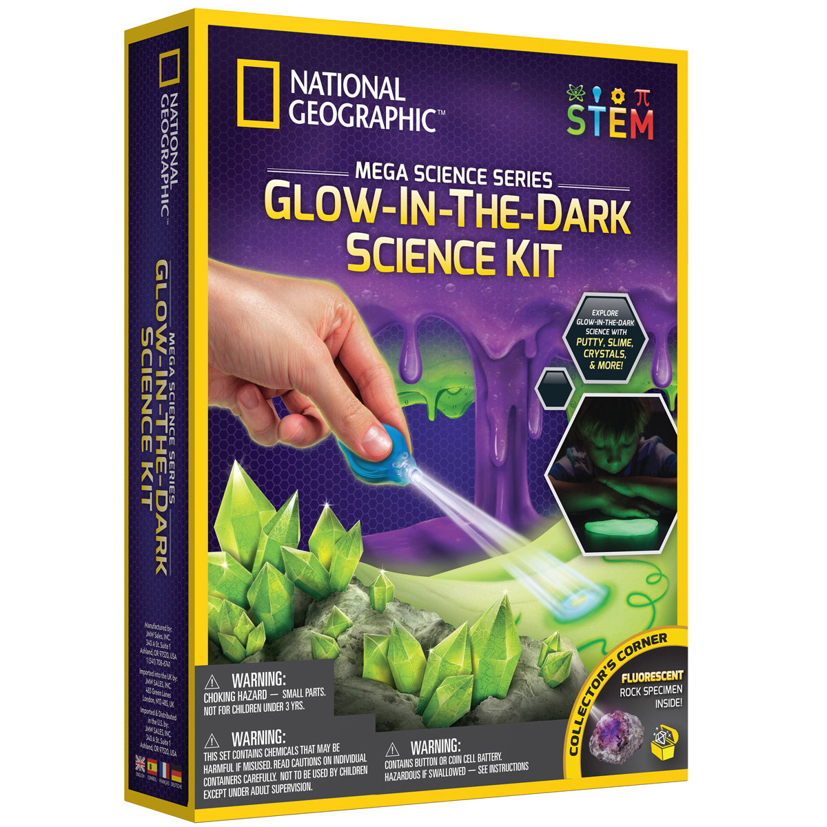 National Geographic Glow In The Dark Science Kit – The Entertainer Pakistan