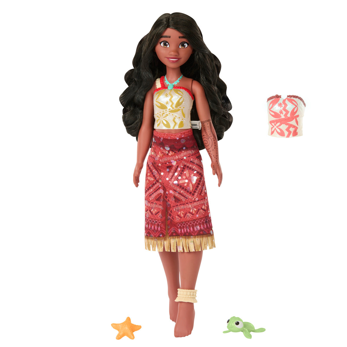 Disney Moana 2 Swimming Tautai Moana Doll