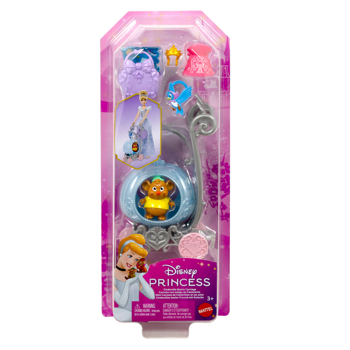 Disney Princess Bestie Carriage Playset (Styles Vary)