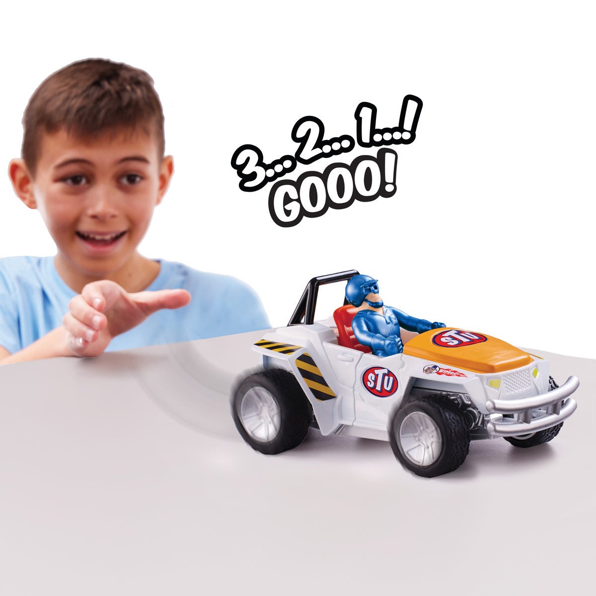 Stuntman Stu Smash and Crash Buggy Playset