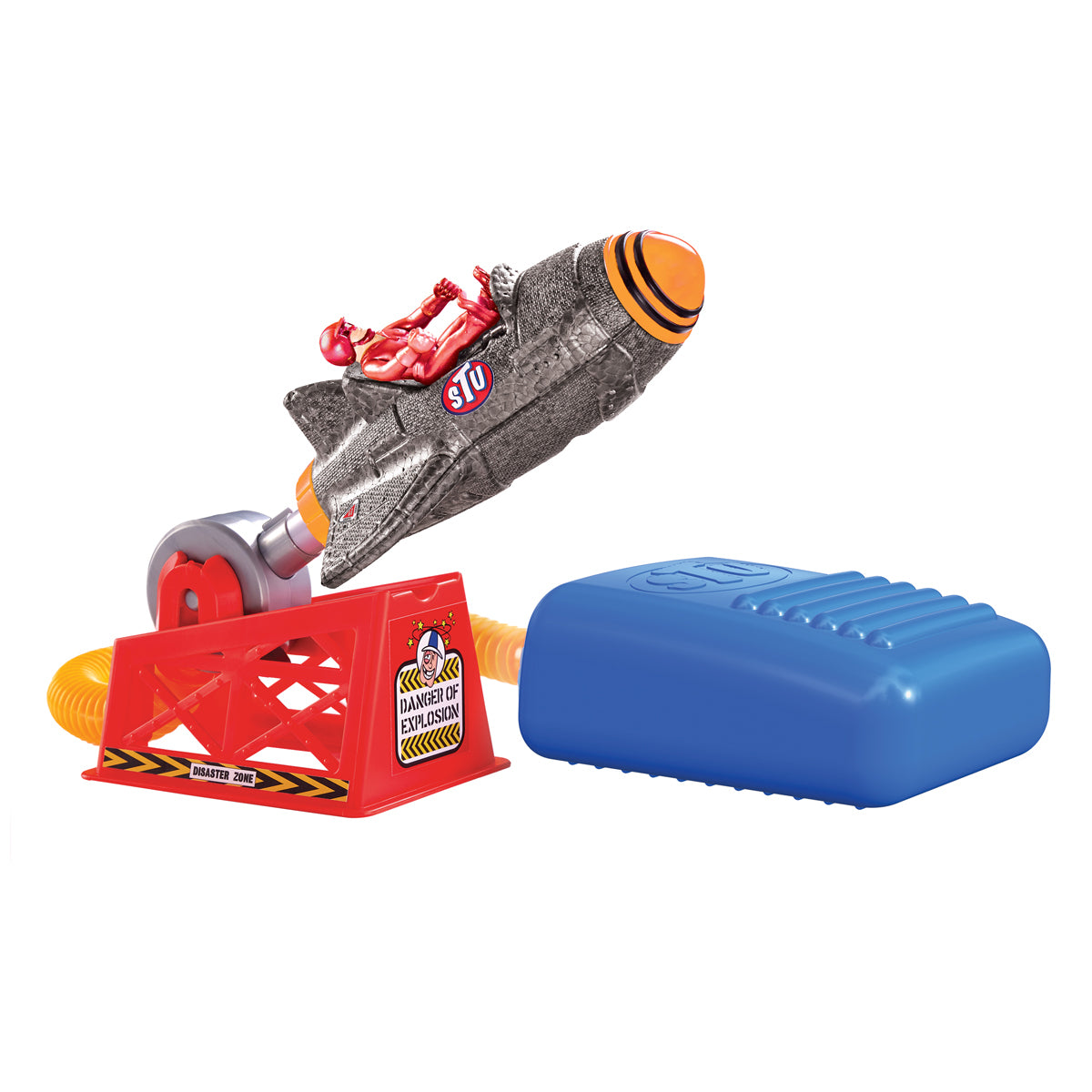 Stuntman Stu Sky Comet Rocket Plane Playset