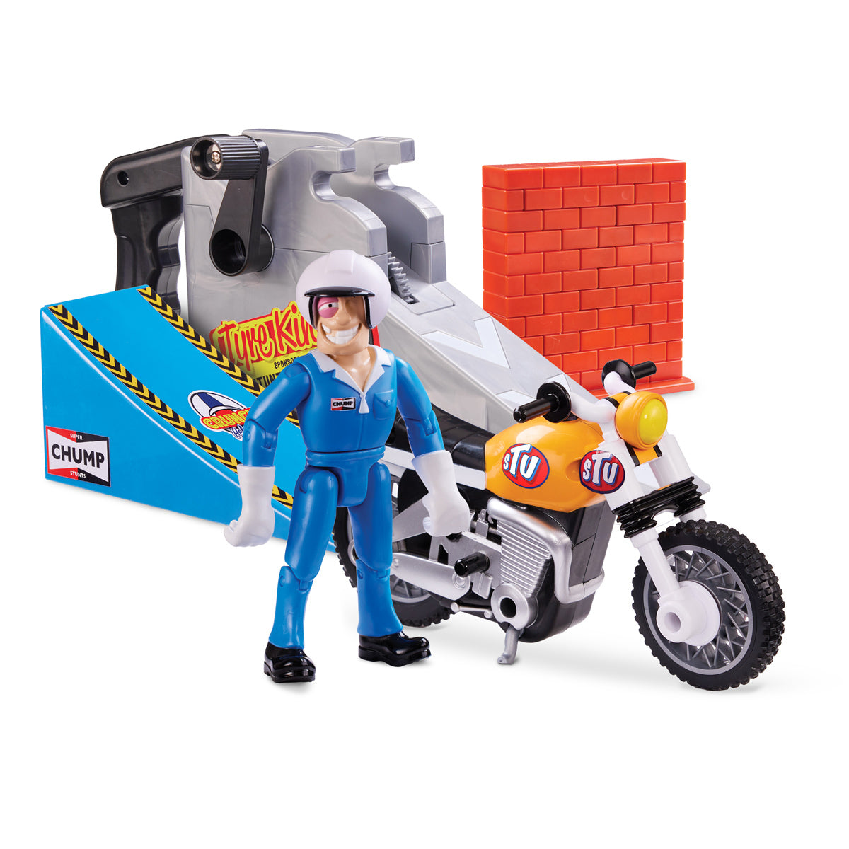 Stuntman Stu Nitro Boosh Stunt Bike Playset