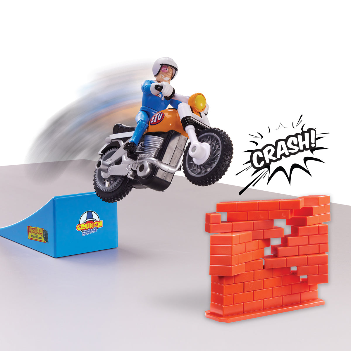 Stuntman Stu Nitro Boosh Stunt Bike Playset