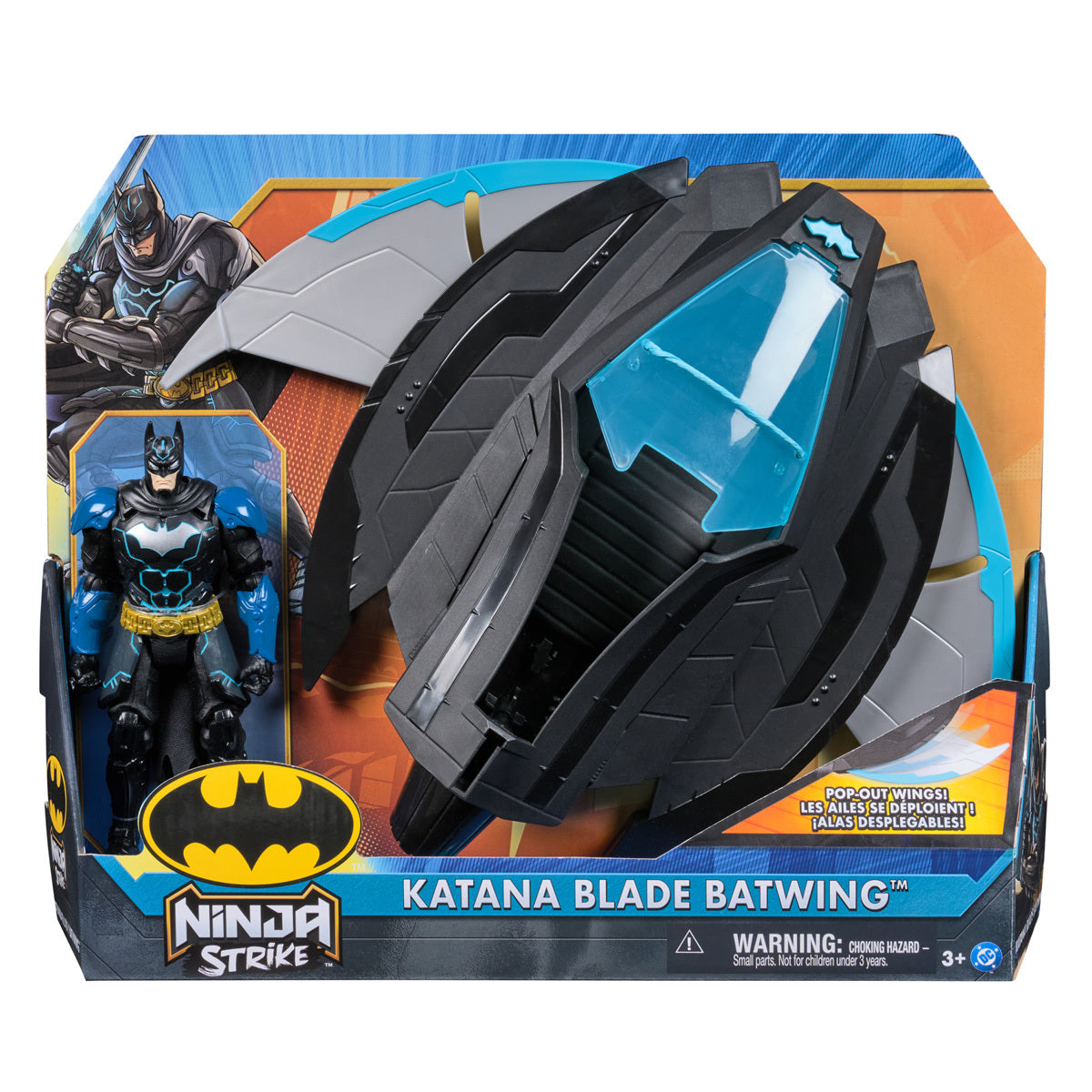 Batman Katana Blade Batwing Playset Ninja Strike