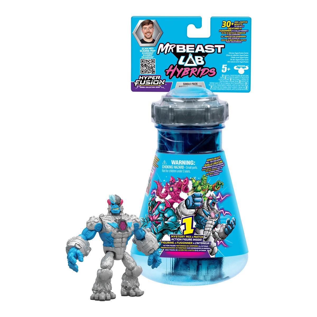 MrBeast Lab Hybrids Mix and Match Figure (Styles Vary)