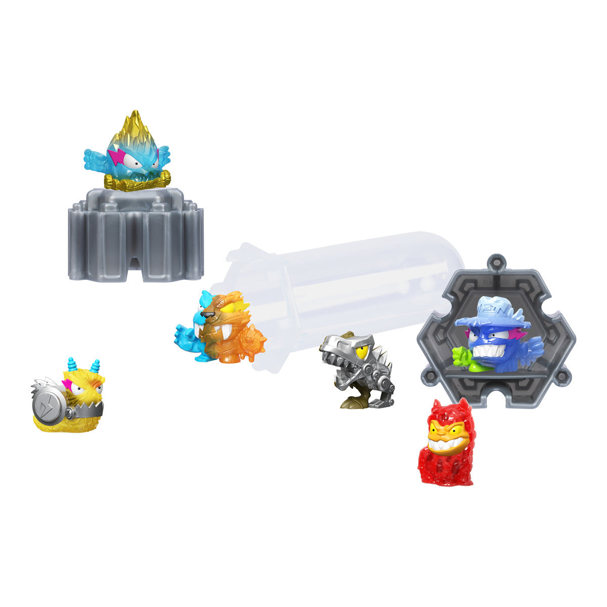 MrBeast Lab Swarms Micro figure 6 Pack Hyper Fusion (Styles Vary)