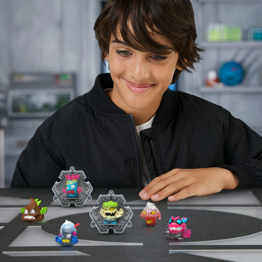 MrBeast Lab Swarms Micro figure 6 Pack Hyper Fusion (Styles Vary)