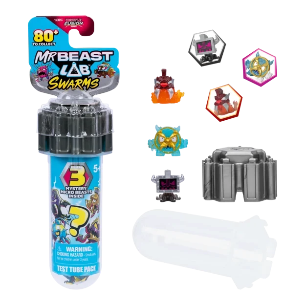 Mr Beast Lab swarms-test tube