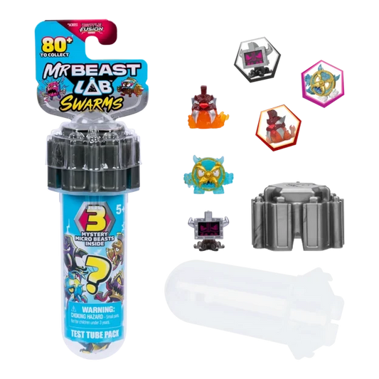 Mr Beast Lab swarms-test tube