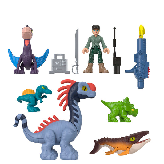 Imaginext 6 Figure Pack Jurassic World Rebirth