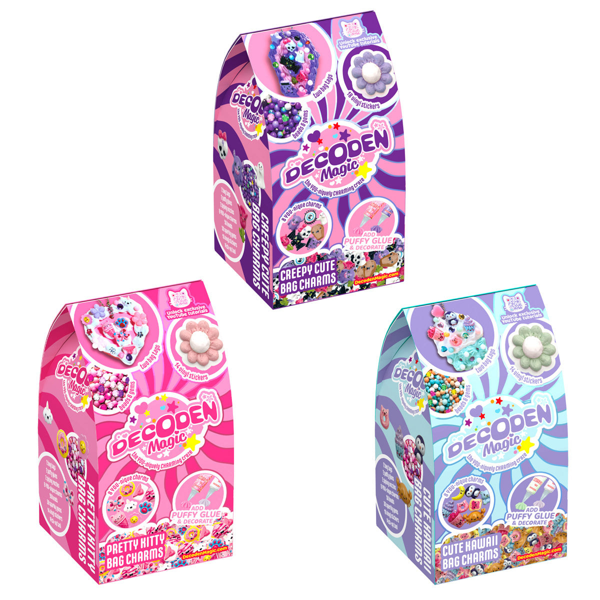 Decoden Magic Bag Charms Craft Set (Styles Vary)