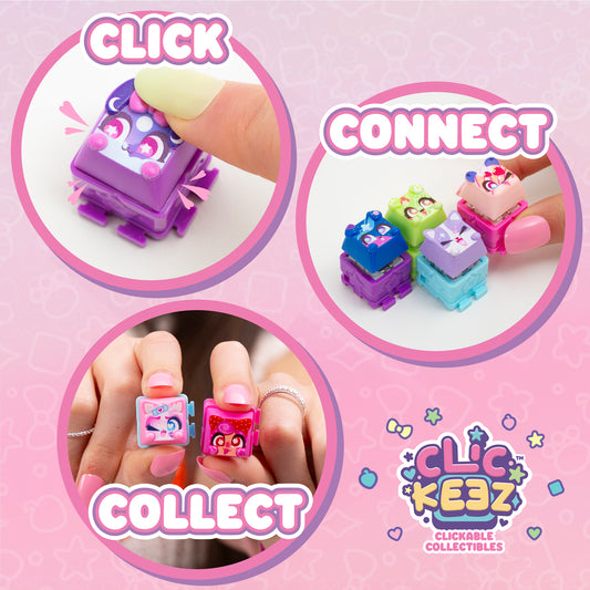 Clickeez Controller Mystery Figure 5 Pack (Styles Vary)