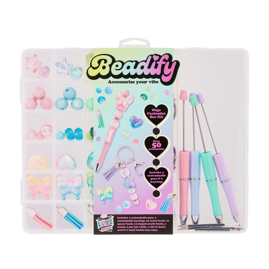 Beadify Pen Charms Mega Box Craft Set