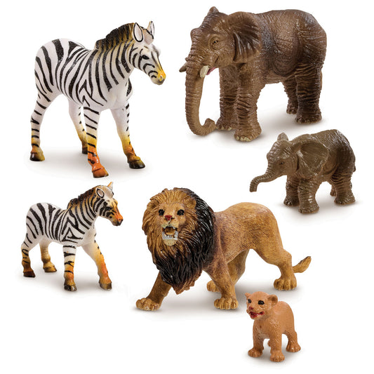 Early Learning Centre Wild Animal Families 6 Figure Pack