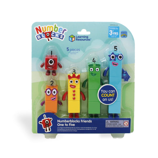 Numberblocks Friends One to Five Construction Set
