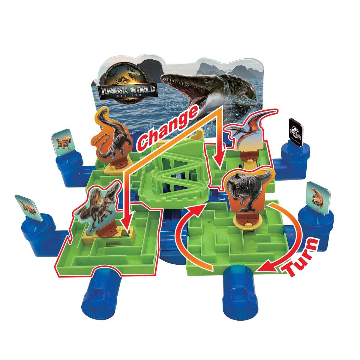 Jurassic World Rebirth Maze Challenge Game