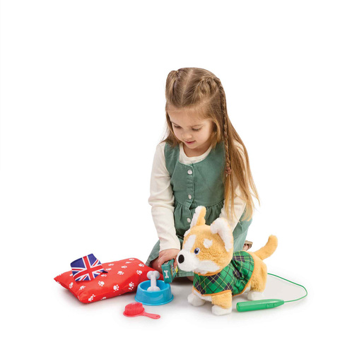 Pitter Patter Pets Wiggle Jiggle Corgi Deluxe Electronic Pet