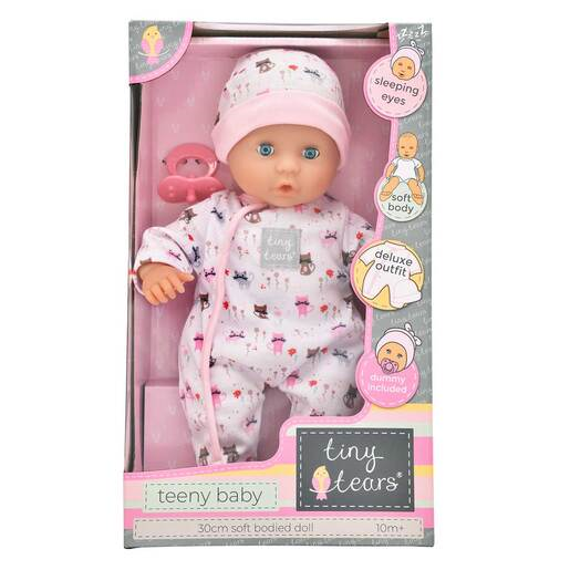 Tiny Tears Teeny Baby 30cm Soft Bodied Doll