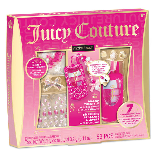 Juicy Couture Lip Gloss Flip Phone Palette Craft Set