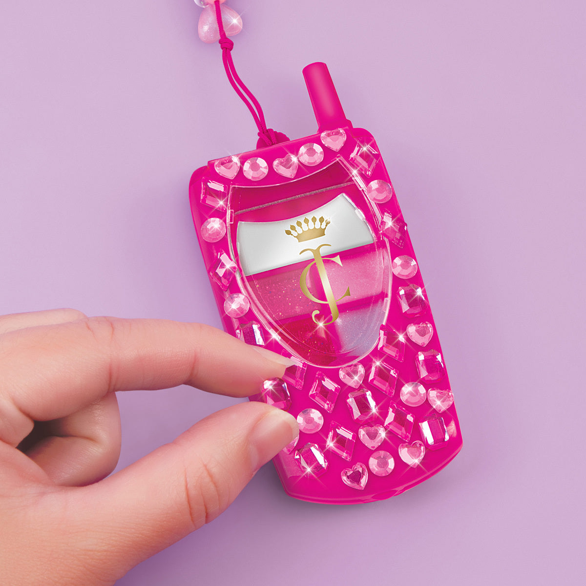 Juicy Couture Lip Gloss Flip Phone Palette Craft Set