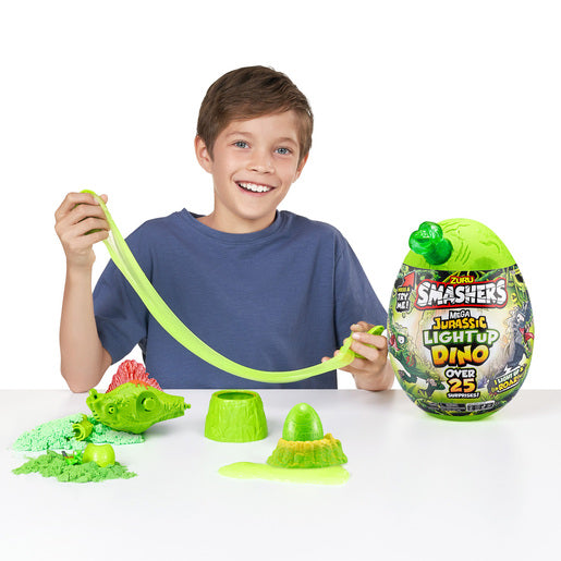 Smashers Dino Island Mega Jurassic Mystery Egg 2 Pack by ZURU