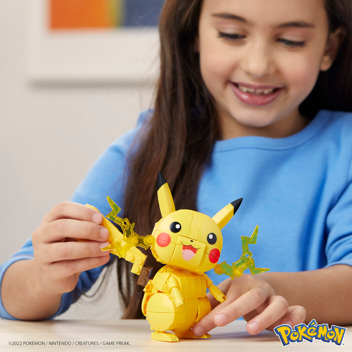 Pokemon Mega Pikachu Build and Show Construction Set