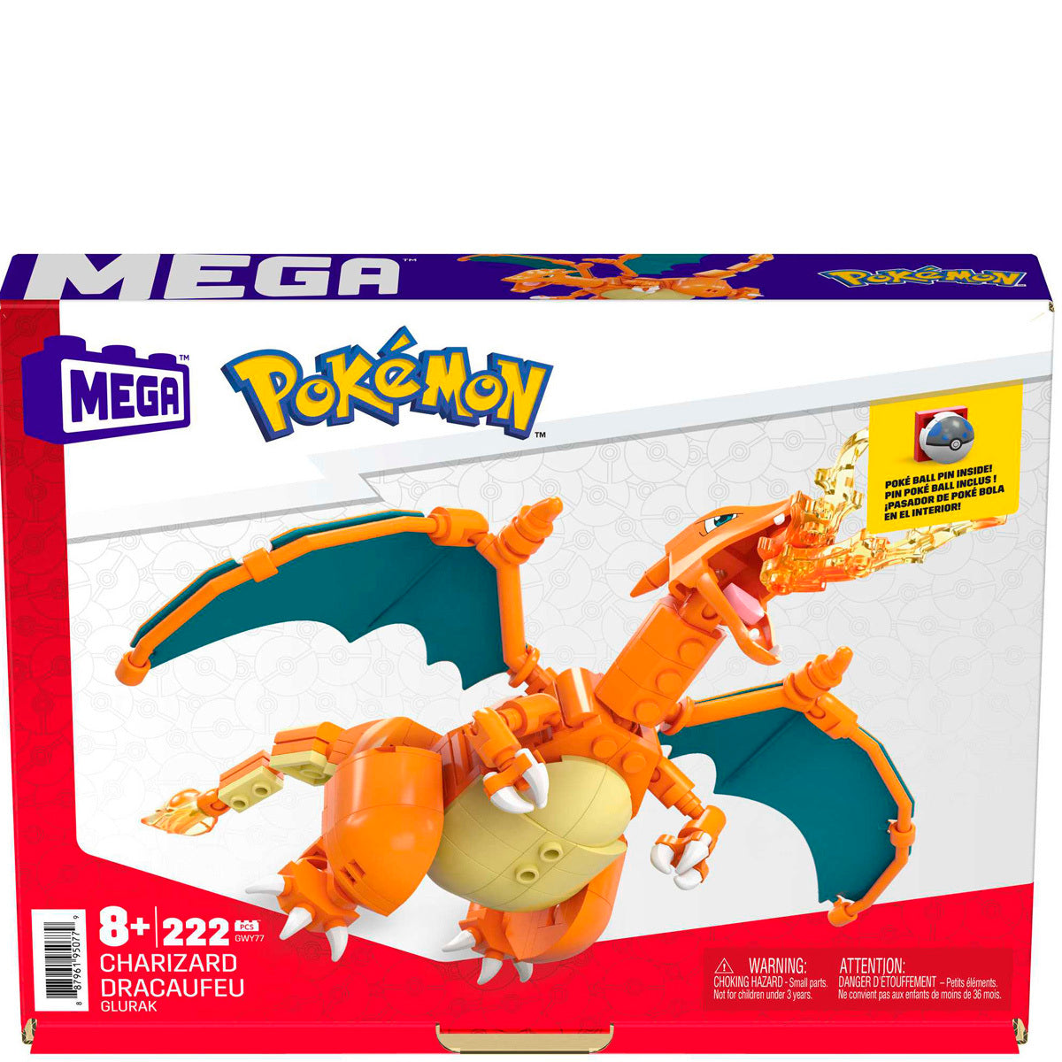 Pokemon Mega Charizard Construction Set