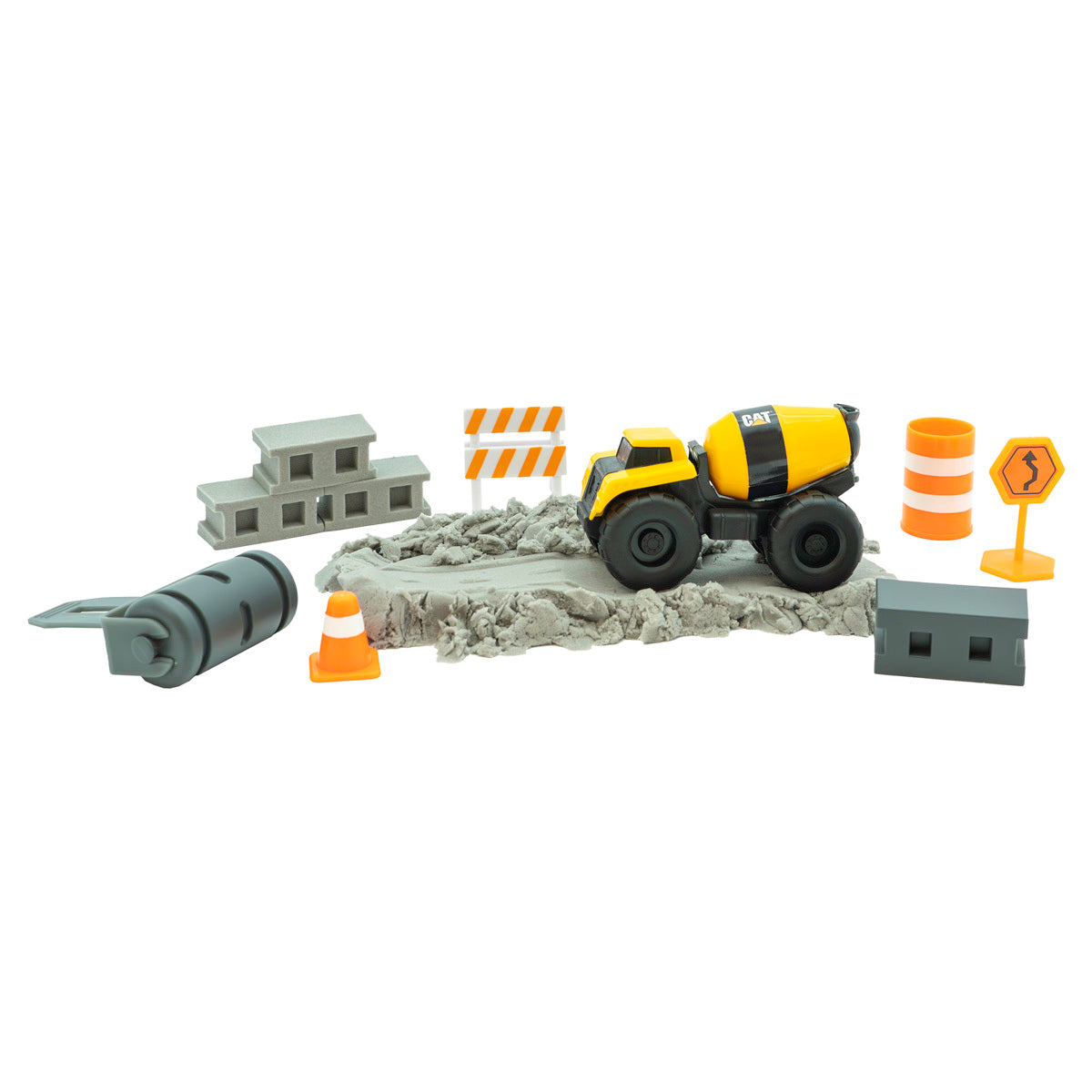 Cat Dig N’ Build Dirt Vehicles Playset