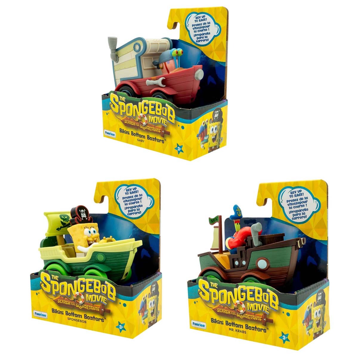 Spongebob Bikini Bottom Boaters Vehicle (Styles Vary)
