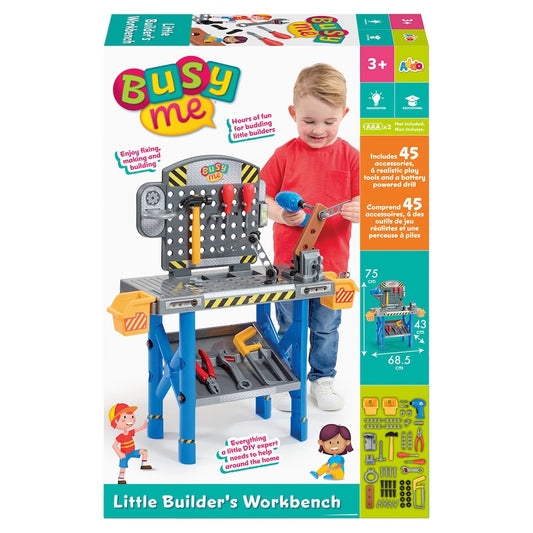 Busy Me Little Builder's Workbench