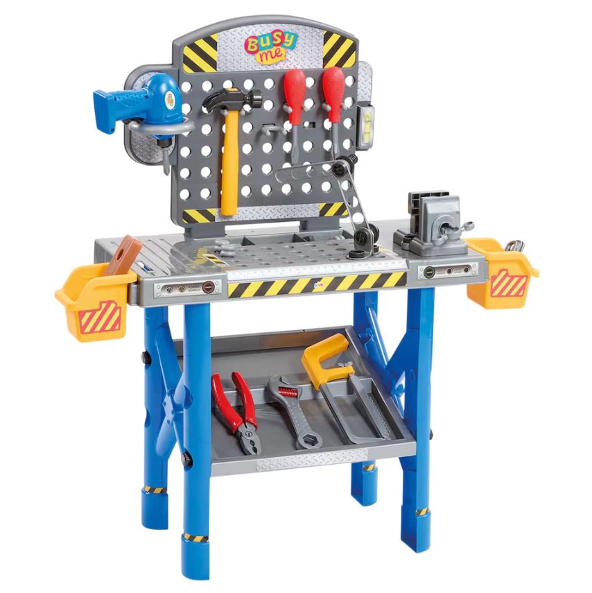 Busy Me Little Builder's Workbench