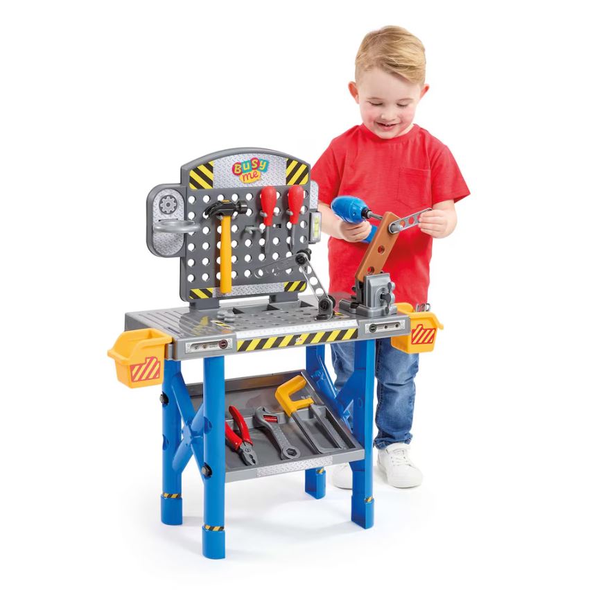 Busy Me Little Builder's Workbench