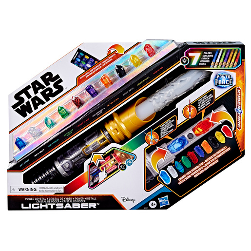 Star Wars Extendable Colour Changing Crystal Lightsaber