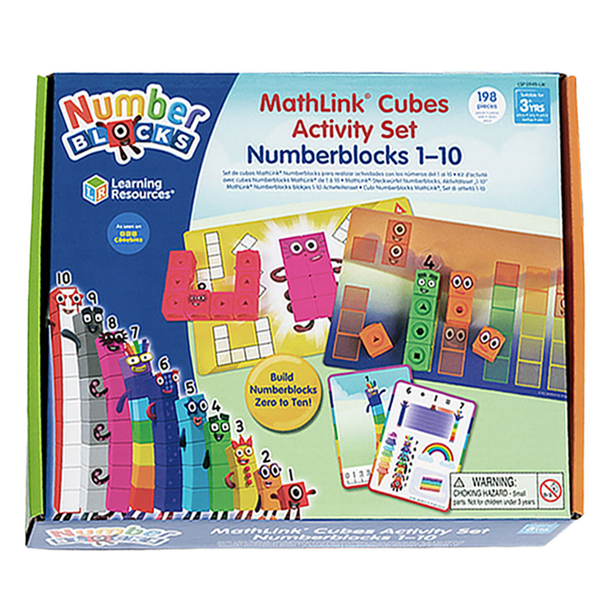 Mathlinks Names Numberblocks MathLinks 1 to 10 Cubes Construction Set – The Entertainer ...